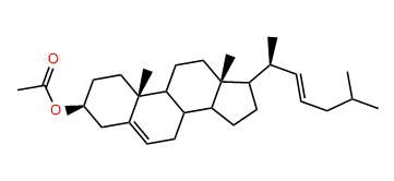 (E)-24-Nor-5,22-cholestadienol acetate